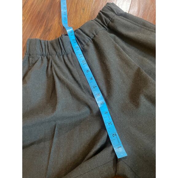 MASSIMO DUTTI Wide Leg Wool Trouser Pant Stretch Fits Size XS CAREER MINIMALIST - Picture 8 of 10